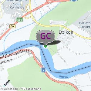 Kiesbank bei Ettikon