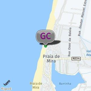Praia, areal noite