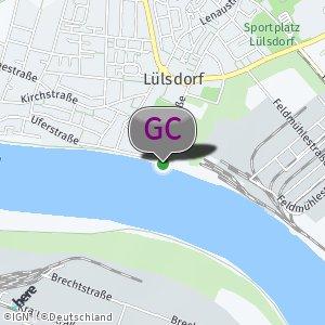 Wäldchen am Rhein in Lülsdorf