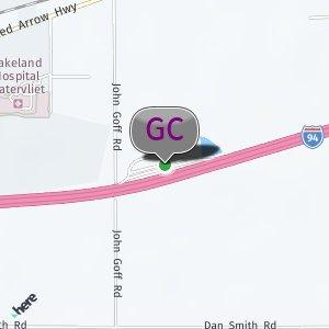 Westbound I-94 exit 43
