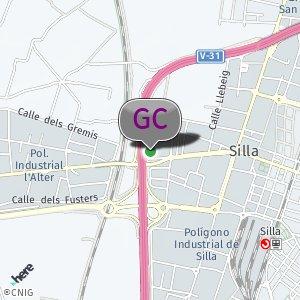 Campos al lado de la autovía