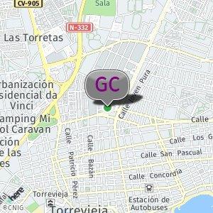 Detrás del supermercado Aldi