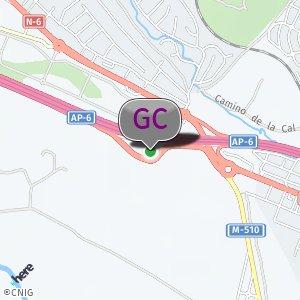 Área de descanso gasolinera Villalba I