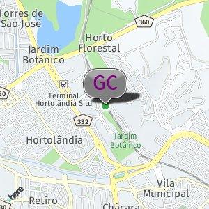 Trilho de trem pelo Jd Botânico
