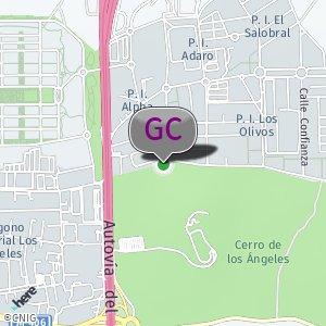 Polígono detrás del Cerro de los Ángeles