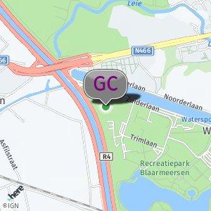 Blaarmeersen naast watersportbaan