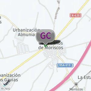 Cepsa Castellanos de Moriscos y parking alrededor