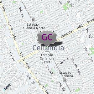Praça metrô Ceilândia Centro