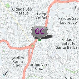 Rua sem saída Colégio Caritas