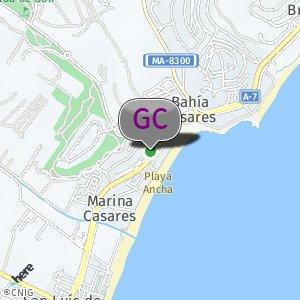 Camino entre Casares Costa y Río Manilva