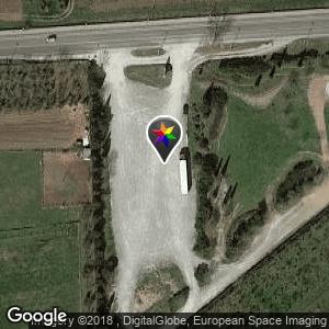 Parcheggio sterrato del cimitero