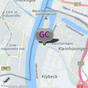 Toilette am Rheinhafen