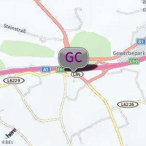 Pendlerparkplatz OED nach der Abfahrt