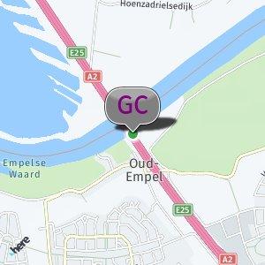 Onder de maas brug