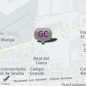 Atrás del cementerio