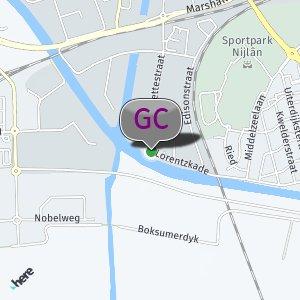 Bij het kanaal bij de bakkerij borgesius in de bocht
