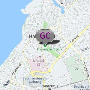 Park aan hoge pad