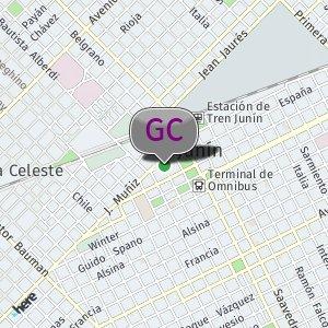 Zona roja por calles cercanas al cementerio