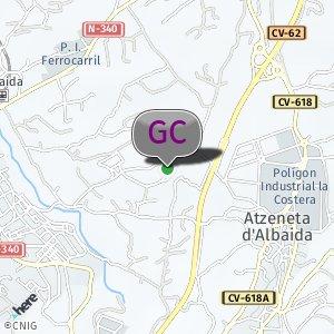 Camino de Albaida a Adzeneta