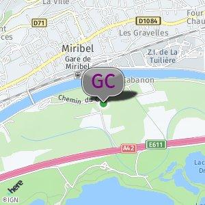 Parc de Miribel - Chemin du Cabanon