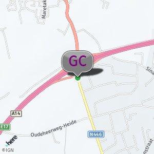 Parking aan bosrand