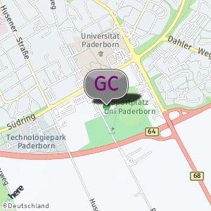 Parkplatz an der Golf Akademie