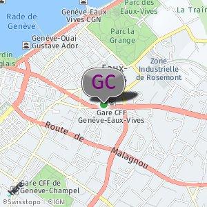 WC gare Eaux-Vives