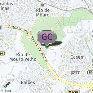 Parque estacionamento cemitério Rio de Mouro