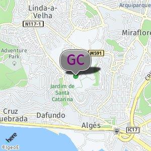 Mata por cima do predio Securitas Algés