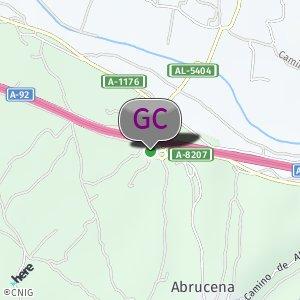 Camino de servicio paralelo a la A-92