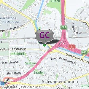 Glatt Weg neben Aubruggstrasse NUR NACHTS