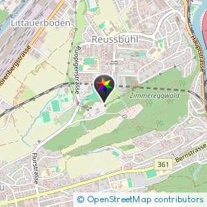 Parkplatz Zimmeregg Waldschwimmvad Littau