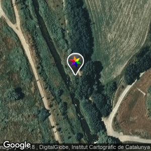 Area camino de arena cerca del rio, Sant Llatzer