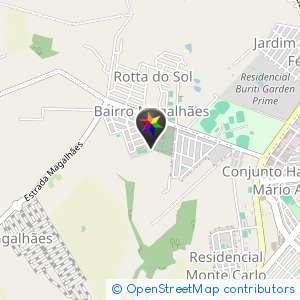 Rua sem saída ao lado do cemitério