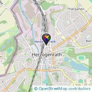 Herrentoilette im Eingang