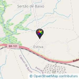 Trilha na estiva pescaria brava