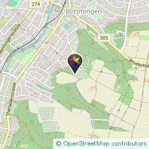 Parkplatz Schrebergärten Bottmingen
