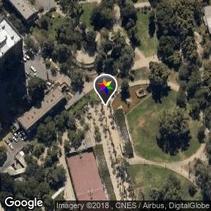 Baños canchas de basquetball - Parque Inés de Suárez