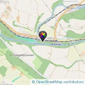 Ramsei einsames Bänkli an der Emme