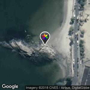 Pedras da praia de Itararé