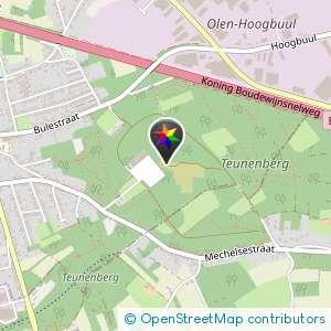 Bosjes achter gemeentedepot
