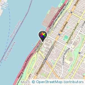Above the bridge, West Harlem Riverside Drive Nyc