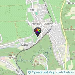 Versteckter kleiner Platz an der fladnitz