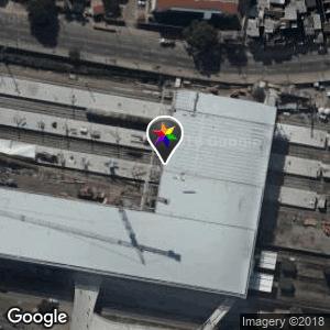Banheiro da estação de trem Maracanã