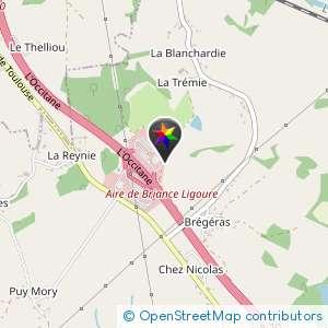 Aire de Briance Ligoure (dans les deux sens sur A20)