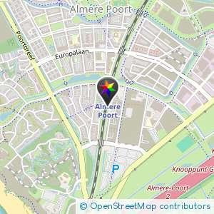 Station Almere Poort perron spoor 2