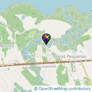 Rancho de Pesca, localizado no bairro Areias Pequenas