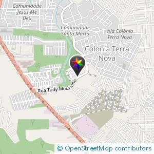 Rua sem saída ao lado dos condomínios