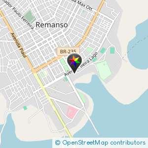 Orla de remanso na mata