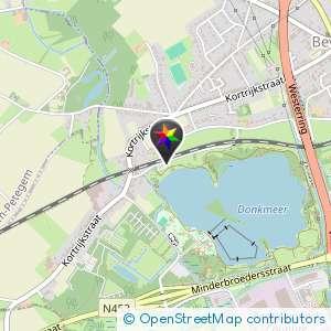Parking Donk, langs spoorweg